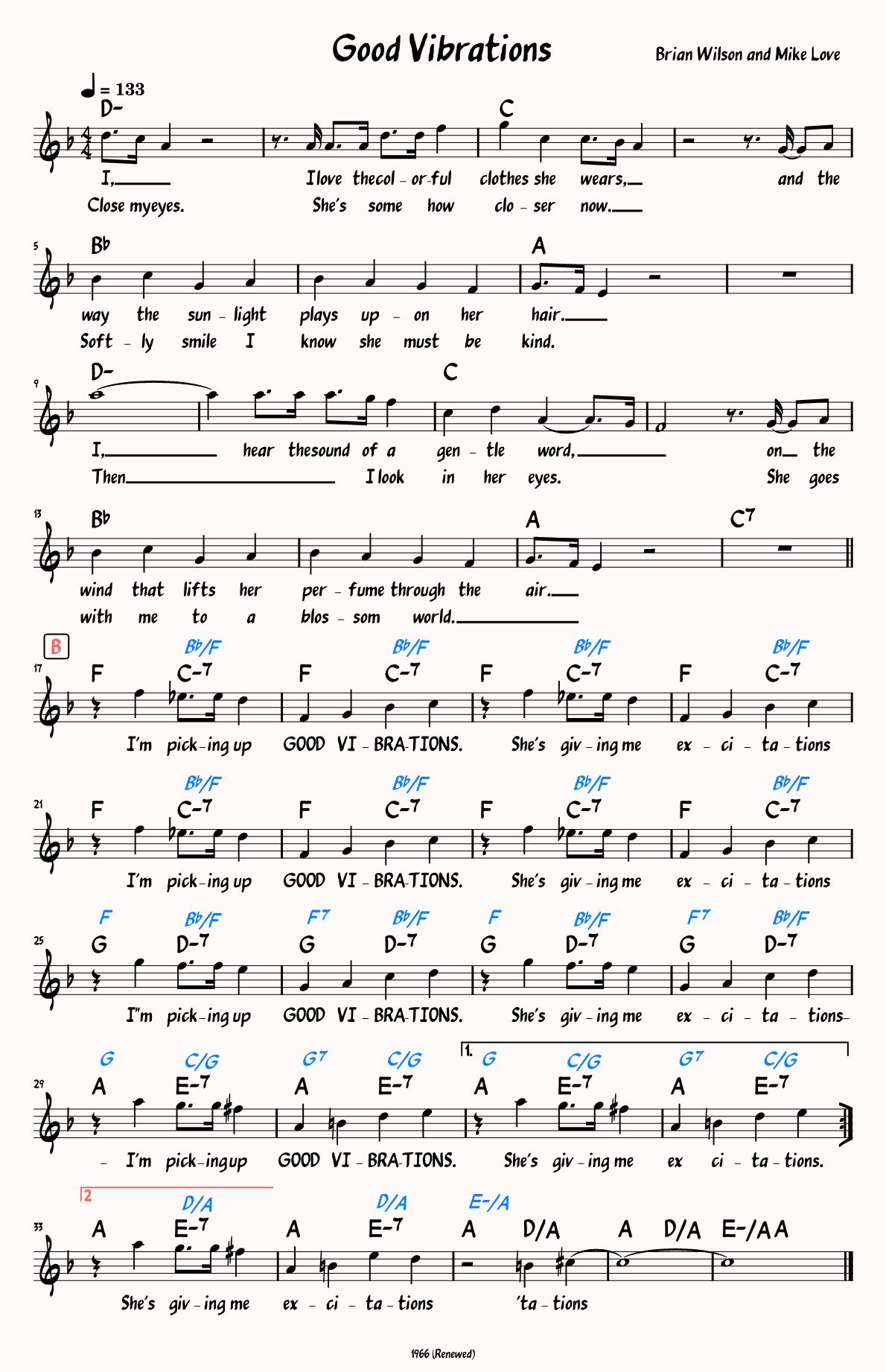 Sheet Music